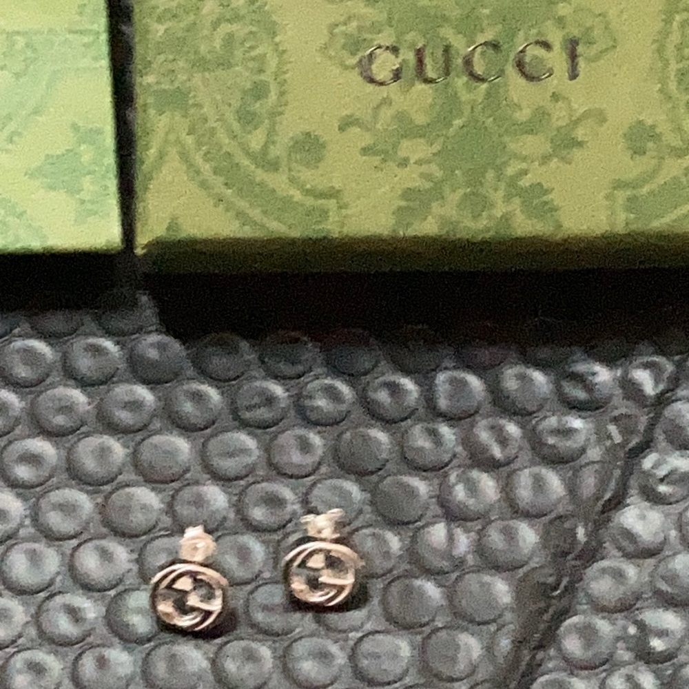 Gucci Silve 925 Doubt G Earrings
